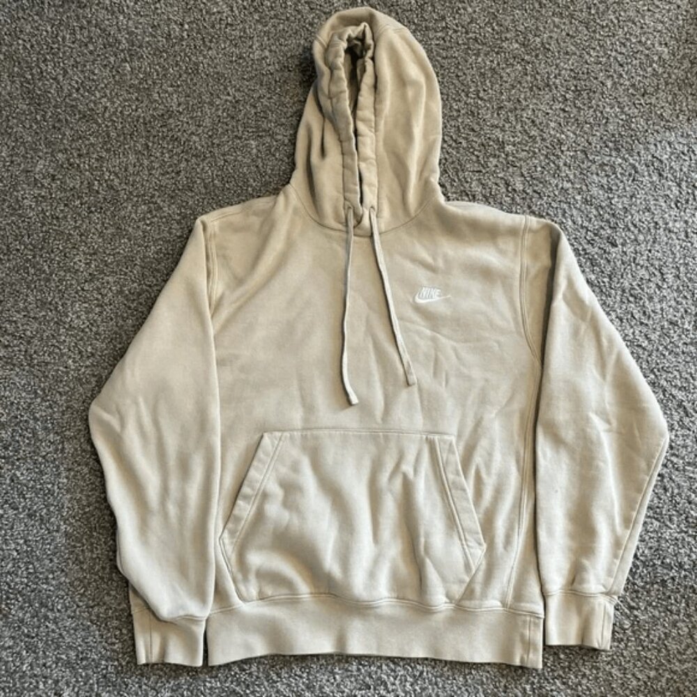 Men’s Cream Nike Sportswear Club Fleece